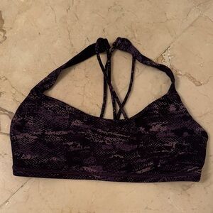 Lululemon Athletica Dark Purple Sports Bra